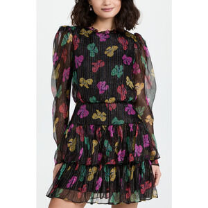 Saloni 'Ava-B' Pink Dress Size 4